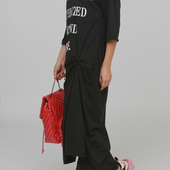 NWT Oversize Black White Today Outfit T Shirt - Picture 3 of 6